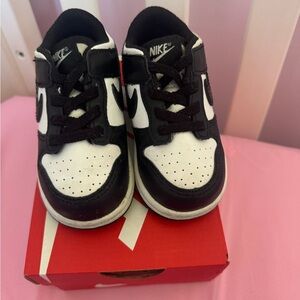 Nike dunks toddler 6c gently used